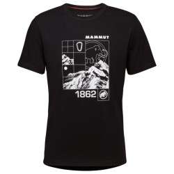 Tricou MAMMUT Core T-Shirt Men Tiles black