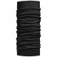 bandana tubulara BUFF Merino Lightweight Solid Black