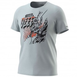 Tricou DYNAFIT Artist Series Co T-Shirt M moon/steep