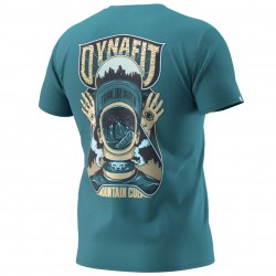 DYNAFIT X T. Menapace T-Shirt M mallard blue/running cult