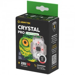 ARMYTEK Crystal Pro grey onyx/white red light