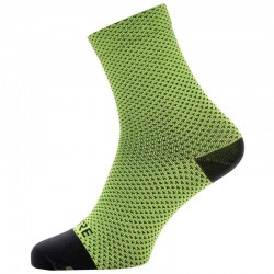 Șosete GORE C3 Dot Mid Socks neon yellow/black